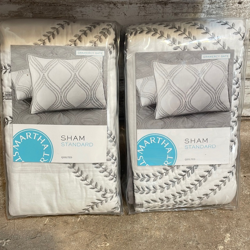Pair of Quilted Shams